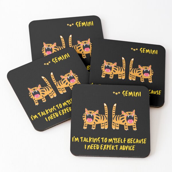 Item preview, Gemini Cats - Double Trouble Double Fun designed and sold by ContigoART.