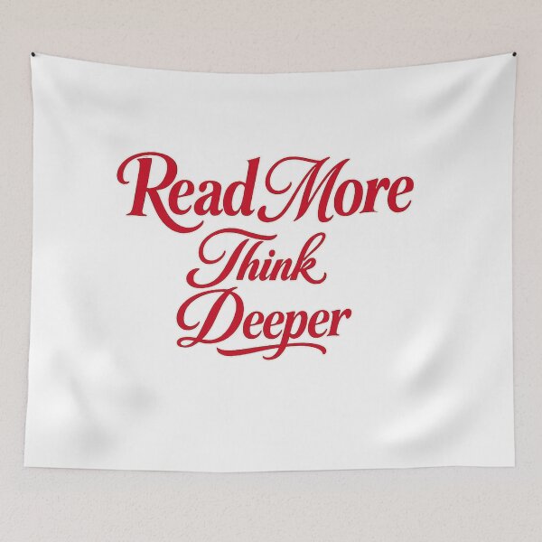 Item preview, Read More - Think Deeper designed and sold by ChenryConcepts.