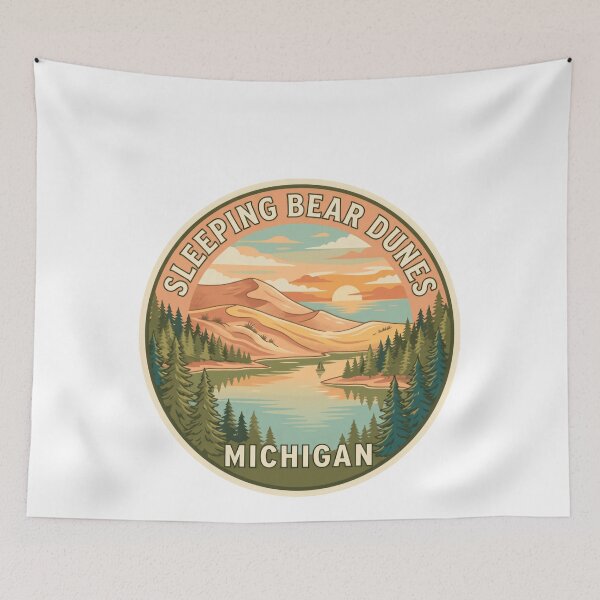 Item preview, Sleeping Bear Dunes Michigan National Lakeshore Travel Souvenir designed and sold by Simsimah26Parks.