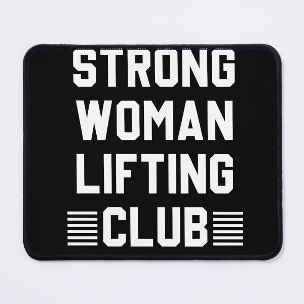 Item preview, Strong Woman Lifting Club Gym Shirt Weightlifter designed and sold by Concrete Crown.