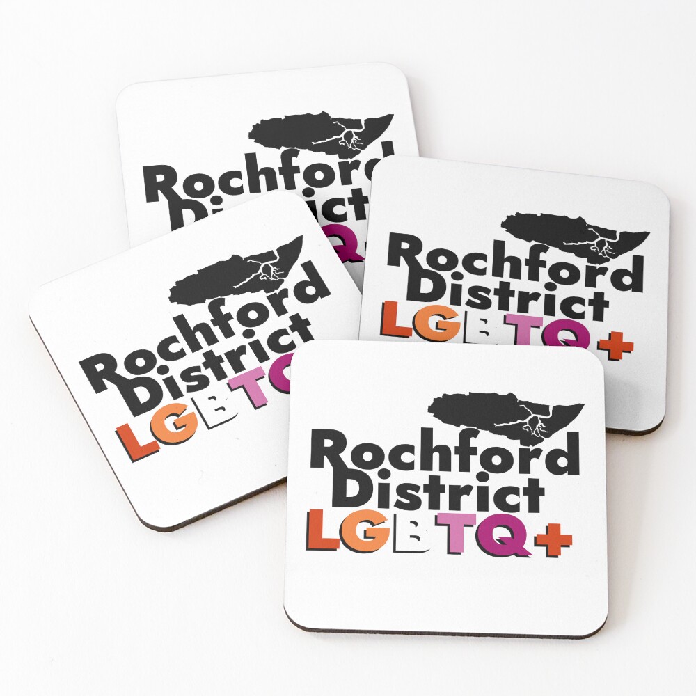 Artikel-Vorschau von Untersetzer (4er Set), designt und verkauft von RochfordLGBTQ.