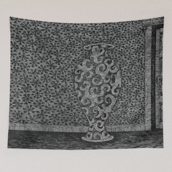 Item preview, - New Upload  - Edward Gorey - (34) - Whimsical Darkness – Gothic Illustration in the Style of Edward Gorey designed and sold by Romero Britto.