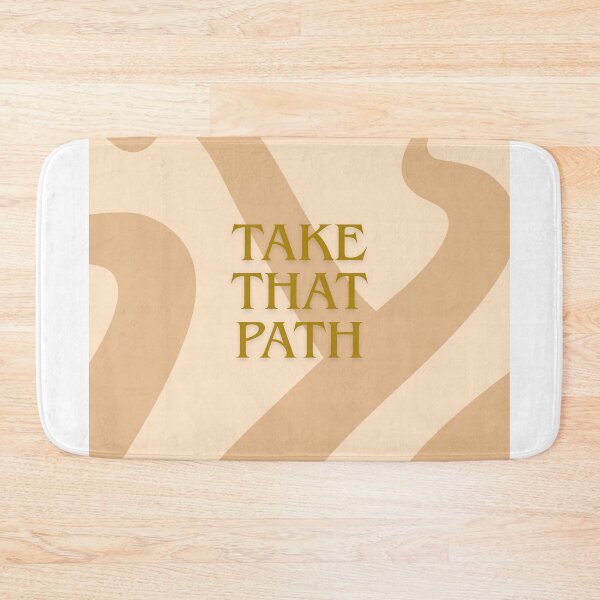 Item preview, Take That Path Minimal Retro Adventure Design designed and sold by DamianMessage.