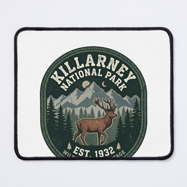 Item preview, Killarney National Park Est. 1932 Wilderness & Heritage Ireland Traveler Hiker Nature Lover designed and sold by Simsimah26Parks.