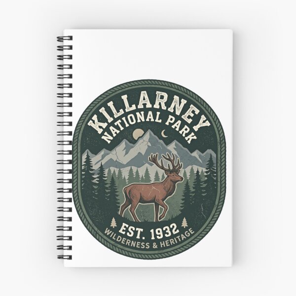 Item preview, Killarney National Park Est. 1932 Wilderness & Heritage Ireland Traveler Hiker Nature Lover designed and sold by Simsimah26Parks.