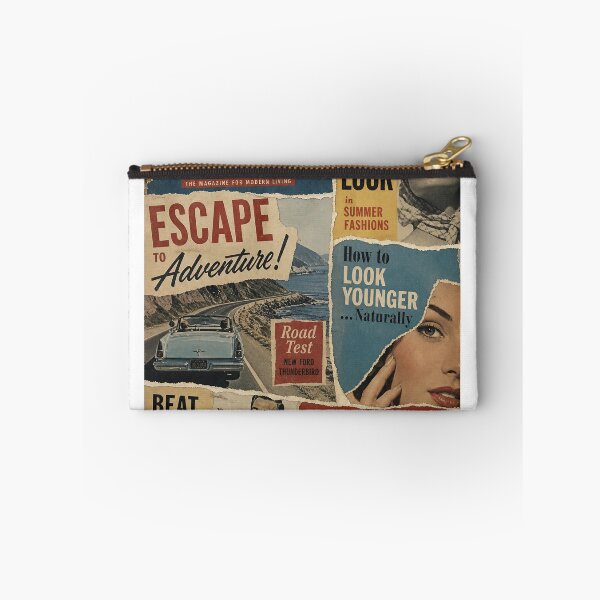 Item preview, Retro Rag — Vintage Magazine Collage designed and sold by Jandedan.