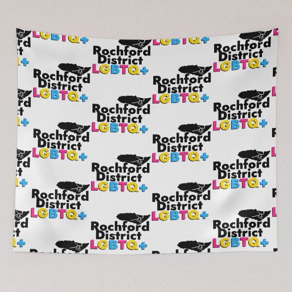 Item preview, Rochford District LGBTQ+ Group Logo - Pansexual Flag designed and sold by Rochford District LGBTQ+ Group.
