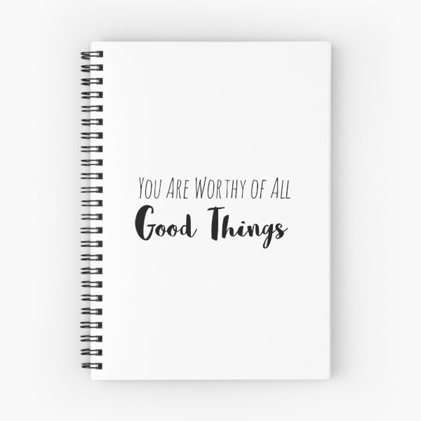 Item preview, You Are Worthy of All Good Things – Worthiness Affirmation designed and sold by Camila  Ardila.