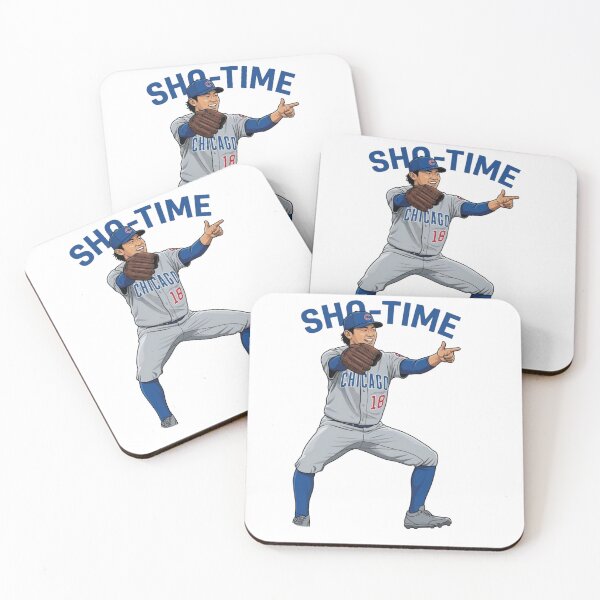 Item preview, Chicago Cubs Shota Imanaga Sho-Time designed and sold by Monstera Mosaics & Plant Art.