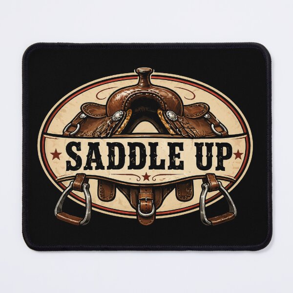 Item preview, Saddle Up designed and sold by RisingWolfStudio.