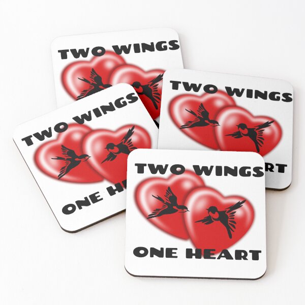 Item preview, Two Wings One Heart designed and sold by Tillscreativ.