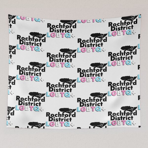 Item preview, Rochford District LGBTQ+ Group Logo - Trans Flag designed and sold by Rochford District LGBTQ+ Group.