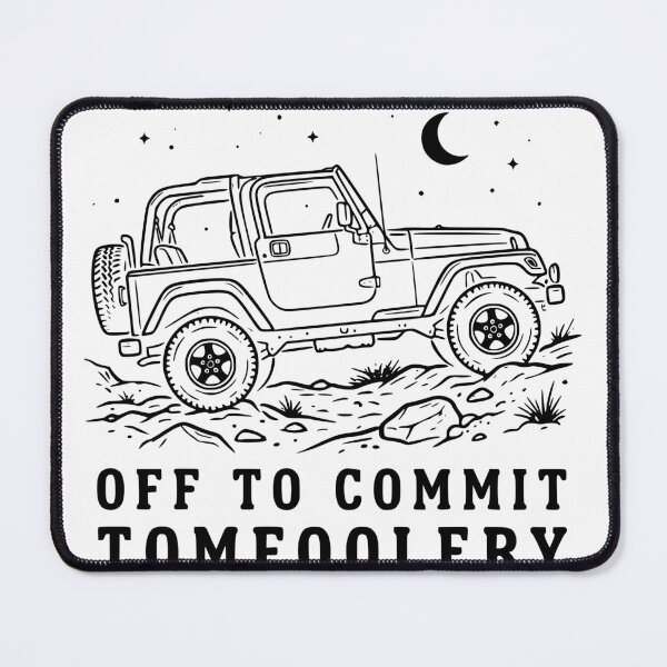 Item preview, Off To Commit Tomfoolery Wrangler TJ - Funny Top Off Night 4x4 designed and sold by Off-Road-Zone.