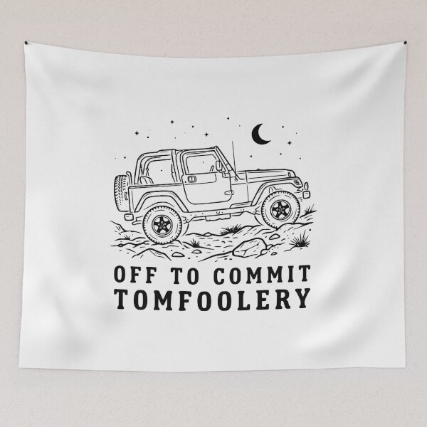Item preview, Off To Commit Tomfoolery Wrangler TJ - Funny Top Off Night 4x4 designed and sold by Off-Road-Zone.