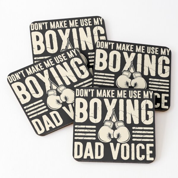 Item preview, Don't Make Me Use My Boxing Dad Voice Funny Father's Day designed and sold by The Ancient Egyptian Vibes.