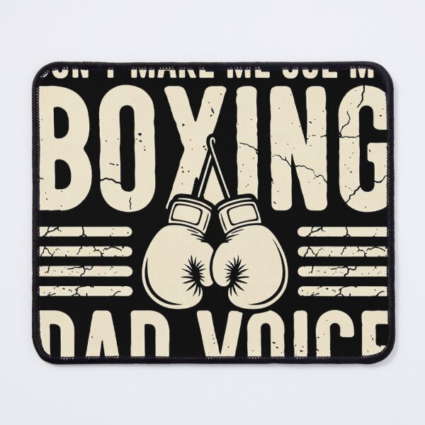 Item preview, Don't Make Me Use My Boxing Dad Voice Funny Father's Day designed and sold by The Ancient Egyptian Vibes.