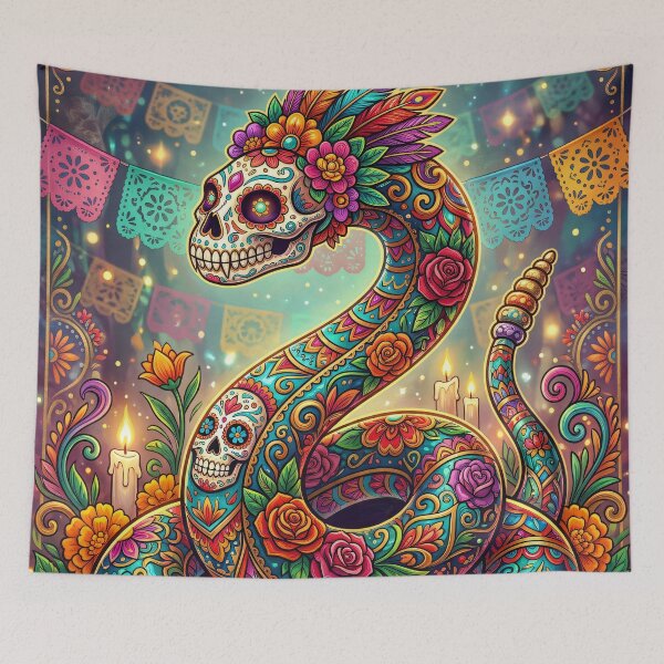 Item preview, Calavera, Snake Queen of the Night designed and sold by WonderPiks.