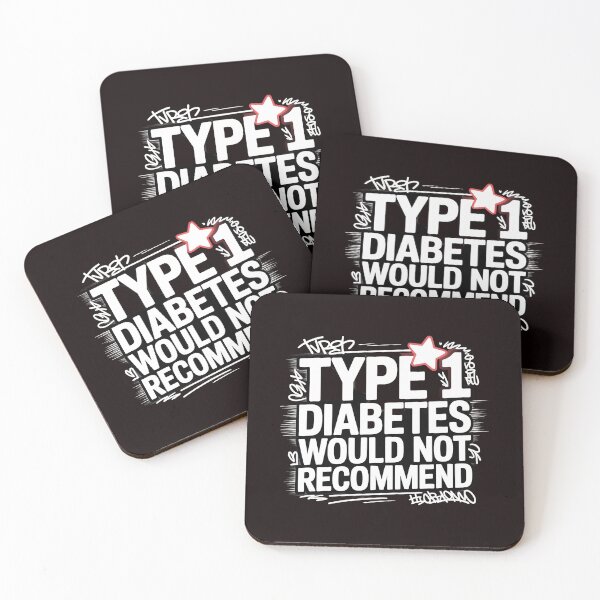 Item preview, Type 1 Diabetes Review T-Shirt – One Star Funny Diabetes Rating Would Not Recommend designed and sold by Redgiant87x.