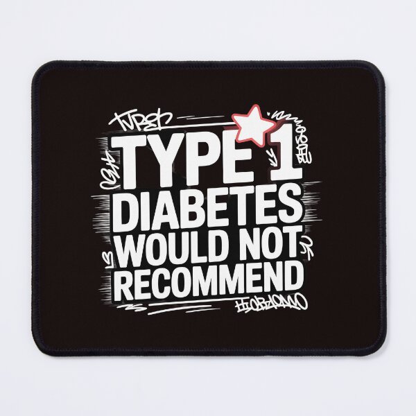 Item preview, Type 1 Diabetes Review T-Shirt – One Star Funny Diabetes Rating Would Not Recommend designed and sold by Redgiant87x.