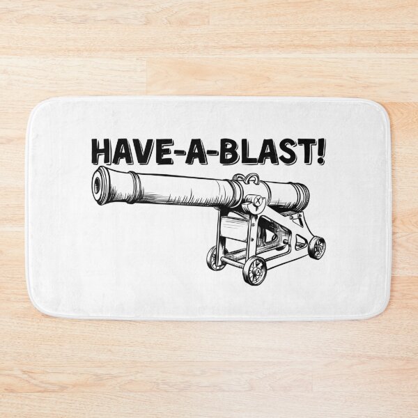 Item preview, Have a Blast! Funny Vintage Cannon Pun designed and sold by Urban Muse And Sultry Hues.