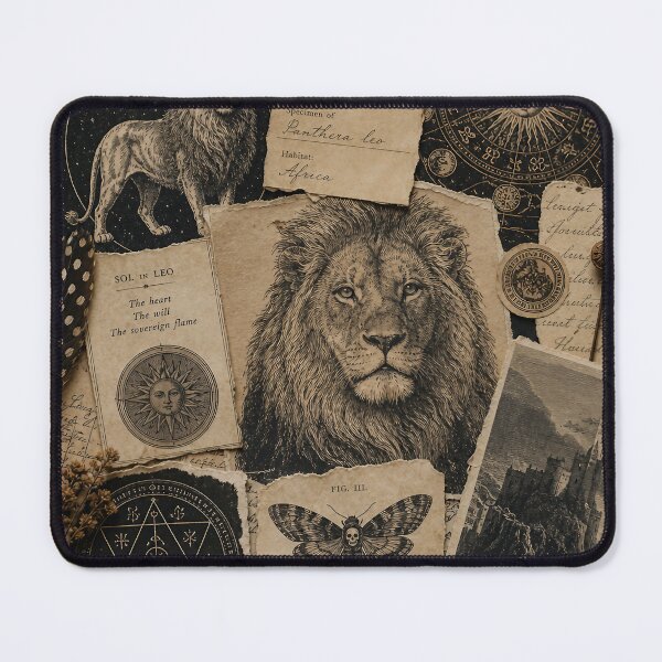 Item preview, Arcane Almanac — Retro Occult & Natural History Collage designed and sold by Jandedan.