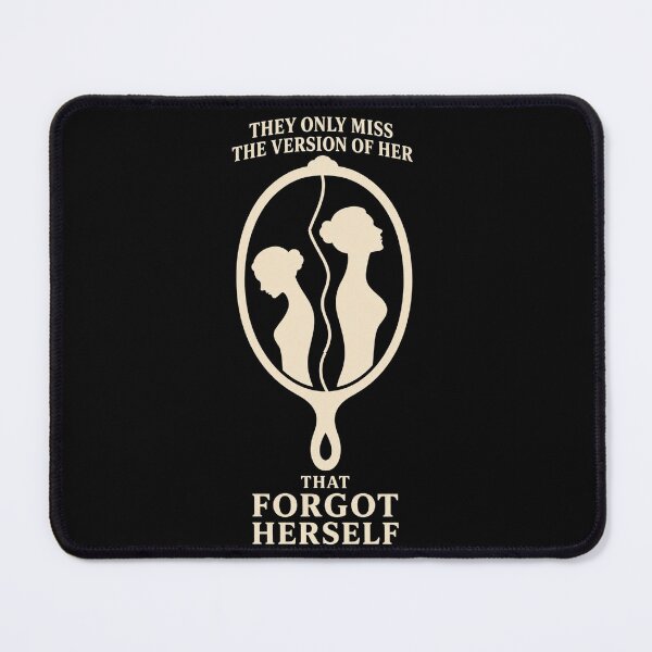 Item preview, They Only Miss The Version Of Her That Forgot Herself – Self Worth Mirror T-Shirt designed and sold by Lyfeinsights.
