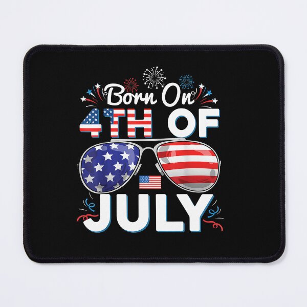 Item preview, Born on July 4th designed and sold by tyhimllc.