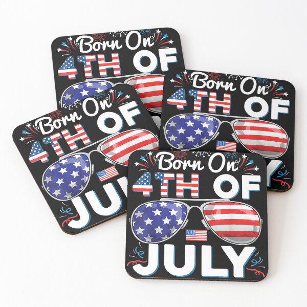 Item preview, Born on July 4th designed and sold by tyhimllc.