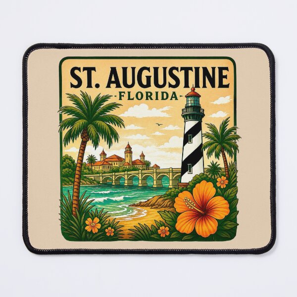 Item preview, St. Augustine, Florida - Lighthouse designed and sold by Myra365Art.