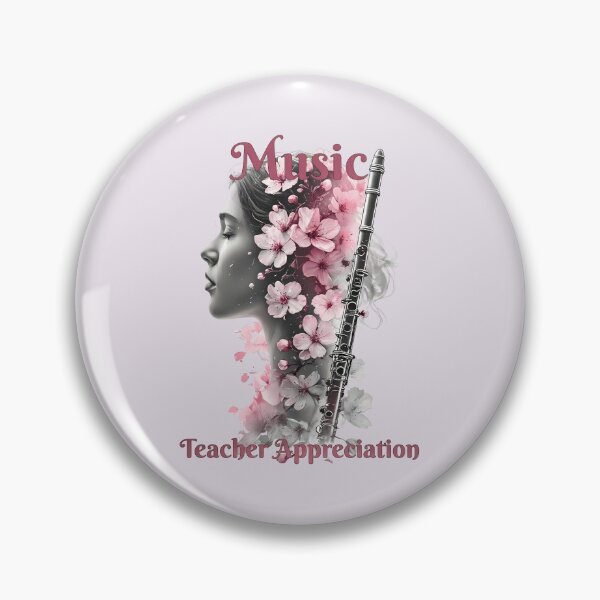Item preview, Poster with Clarinet and Woman - Music Teacher designed and sold by Art-Arcade6.