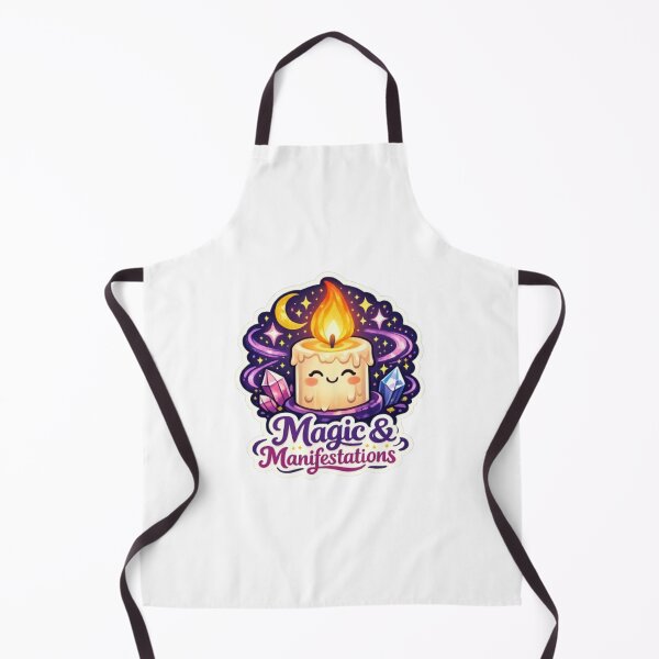 Item preview, Magic & Manifestations Kawaii Candle T-Shirt & Sticker – Cute Witchy Spiritual Art for Crystal & Astrology Lovers designed and sold by GemBob Creations.