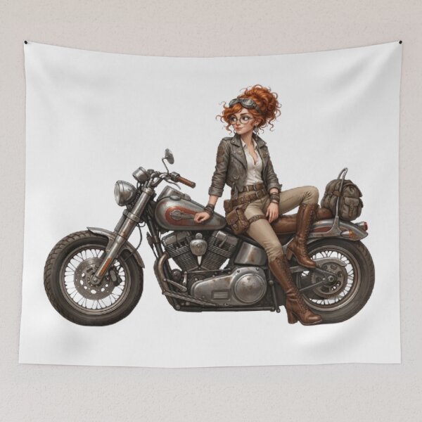 Item preview, "Biker Rebels: The Feminine Elegance" designed and sold by CHRIST5000.