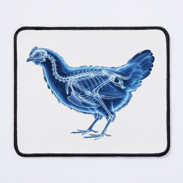 Item preview, Chicken X ray- Anatomy Print designed and sold by Gated Gear.