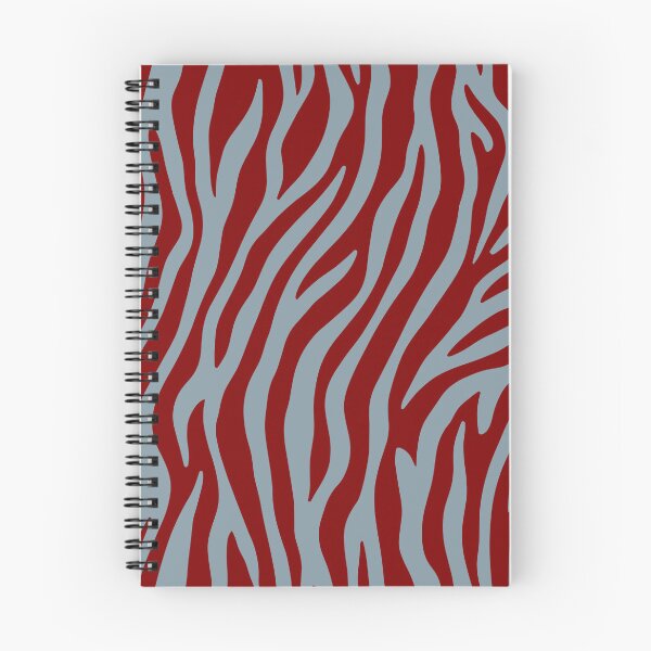 Item preview, Modern Merlot and Slate Blue Zebra Print designed and sold by nattiedups.