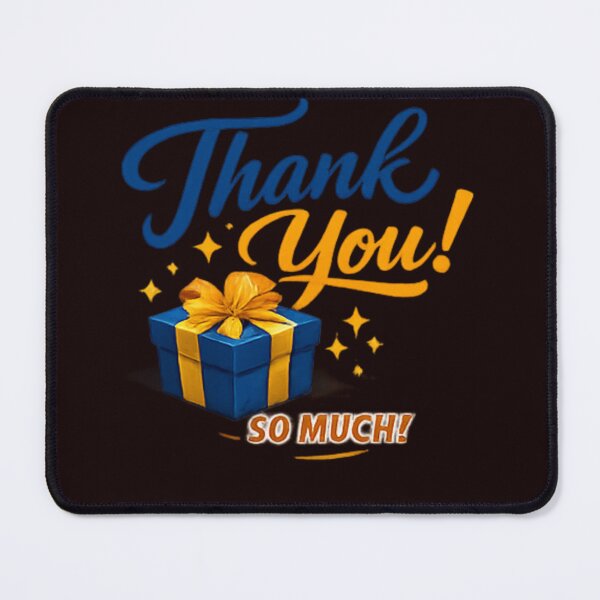 Item preview, Thank You So Much Festive Typography with Present designed and sold by Log77.