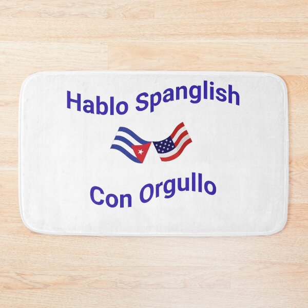 Item preview, Hablo Spanglish Con Orgullo (Cuba) designed and sold by Caris Clothing.