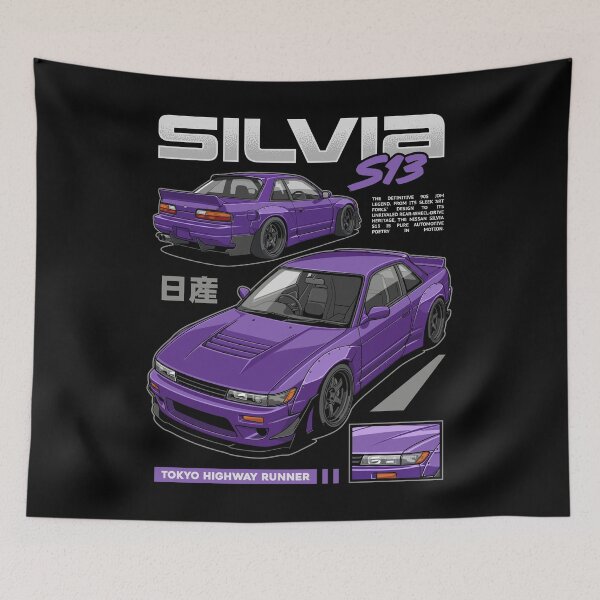 Item preview, Nissan Silvia S13 designed and sold by squeal tires.
