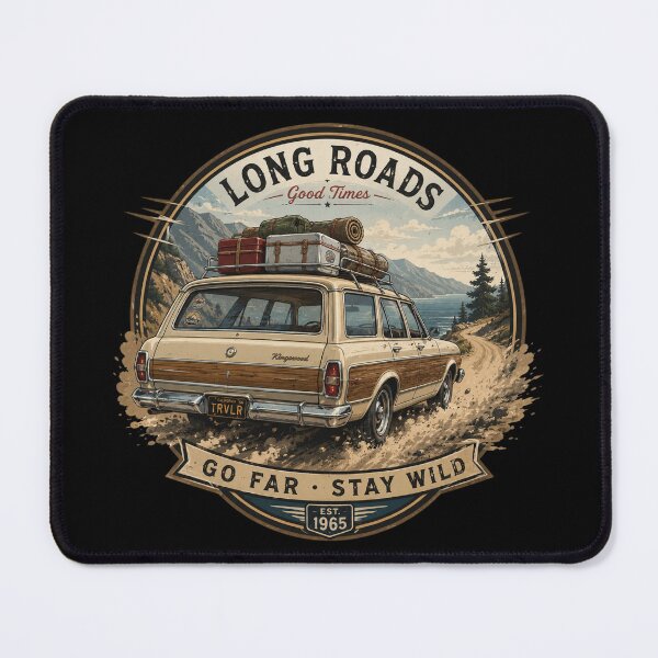 Item preview, Long Roads designed and sold by RisingWolfStudio.