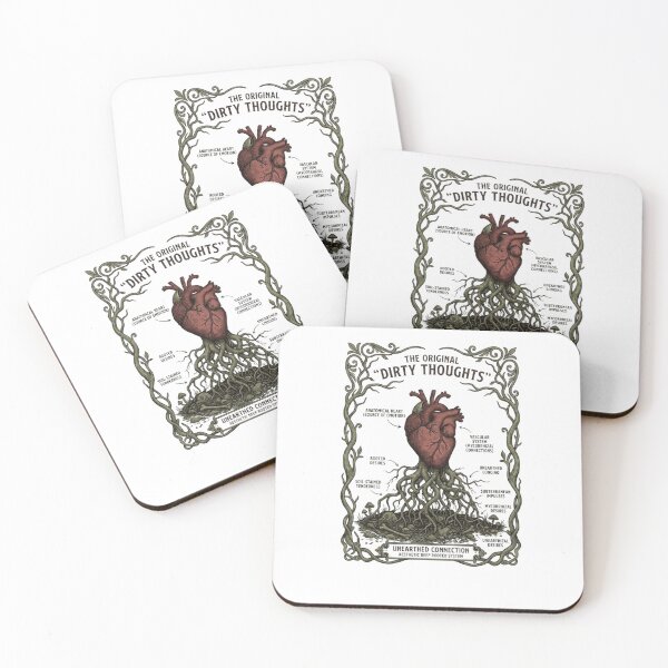 Item preview, The Original Dirty Thoughts - Streetwear Botanical Heart designed and sold by KindByNature.