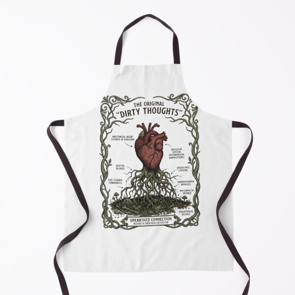 Item preview, The Original Dirty Thoughts - Streetwear Botanical Heart designed and sold by KindByNature.