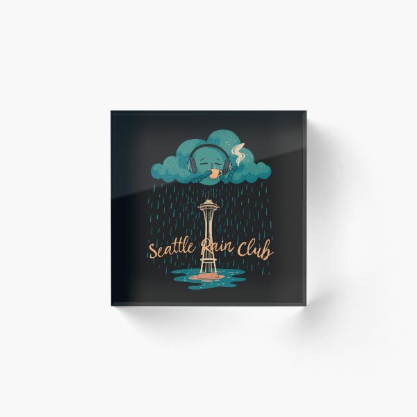 Item preview, Seattle Rain Club designed and sold by Musicdrip.