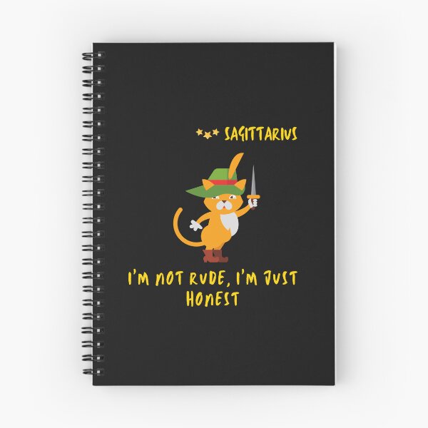 Item preview, Sagittarius Cat - Brutally Honest designed and sold by ContigoART.