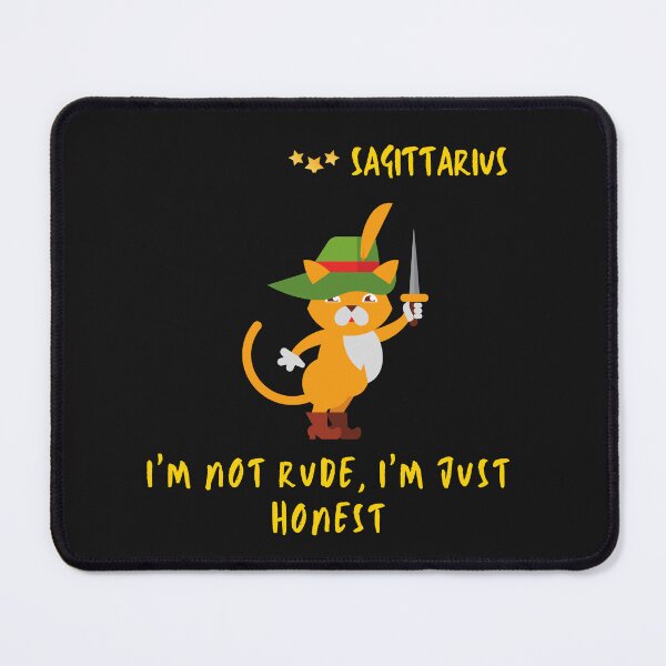 Item preview, Sagittarius Cat - Brutally Honest designed and sold by ContigoART.