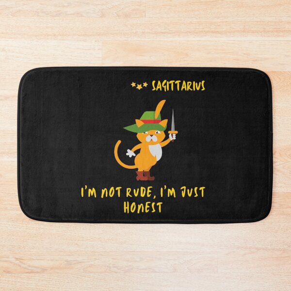 Item preview, Sagittarius Cat - Brutally Honest designed and sold by ContigoART.