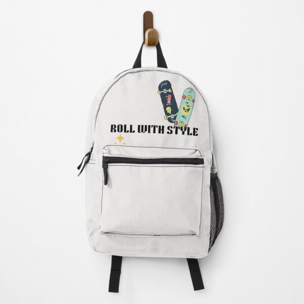 Item preview, Roll With Style Skateboard Aesthetic Retro Skater Graphic designed and sold by ravenRM.