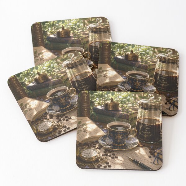 Item preview, Coffee and Journaling designed and sold by Ailaethia.