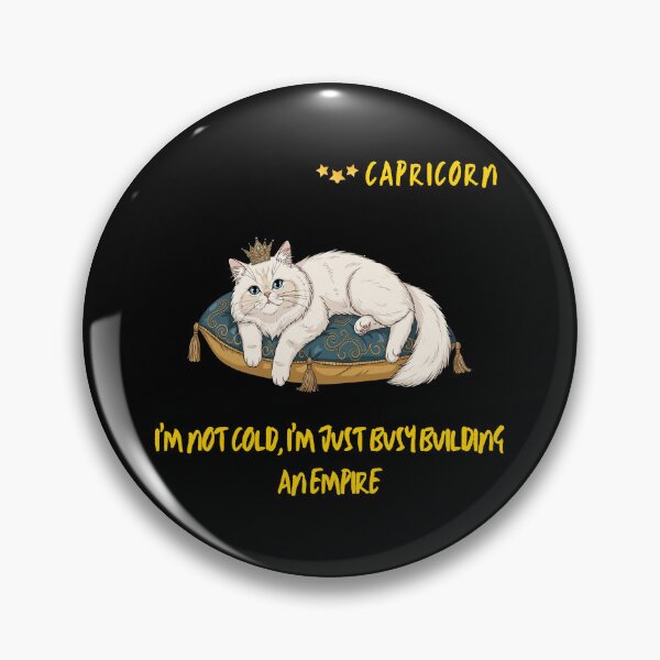 Item preview, Capricorn Cat - Building My Empire designed and sold by ContigoART.