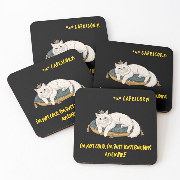 Item preview, Capricorn Cat - Building My Empire designed and sold by ContigoART.