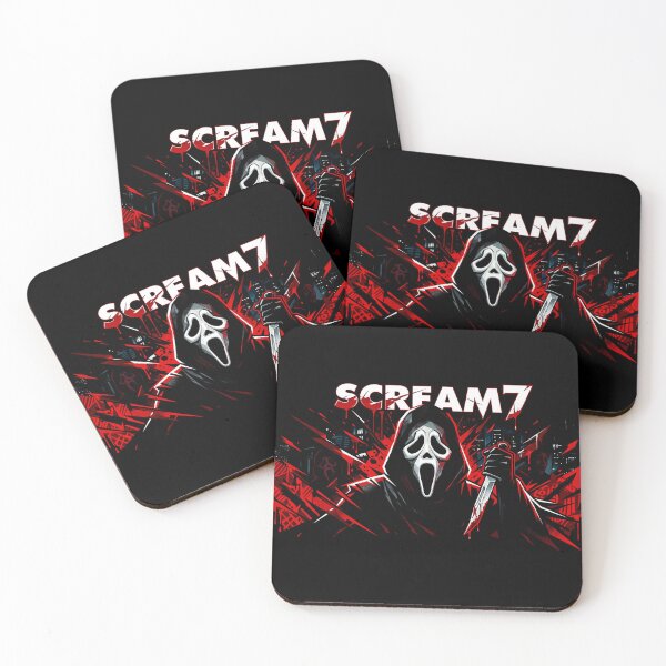 Item preview, scream VII  (Scream 7)  scary horror movie graphic design by ironpalette  designed and sold by ironpalette.