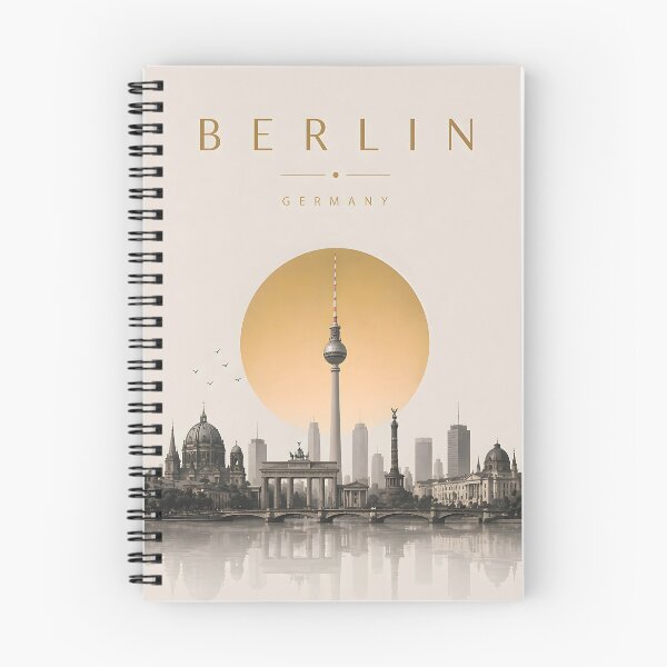 Item preview, Berlin Minimal Luxury Design – Elegant Germany Aesthetic designed and sold by ArtYouFeel.